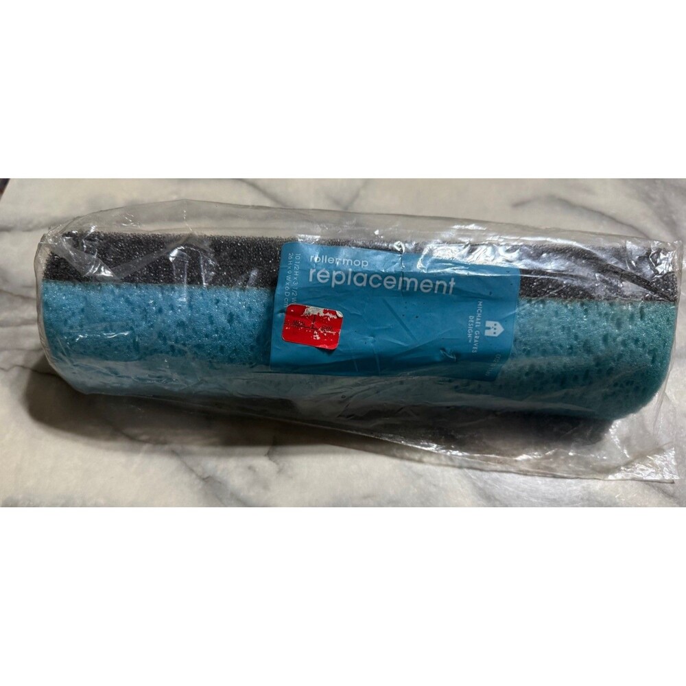 Michael Graves Design Dual Scrubbing Roller Mop Replacement NOS Target 2006